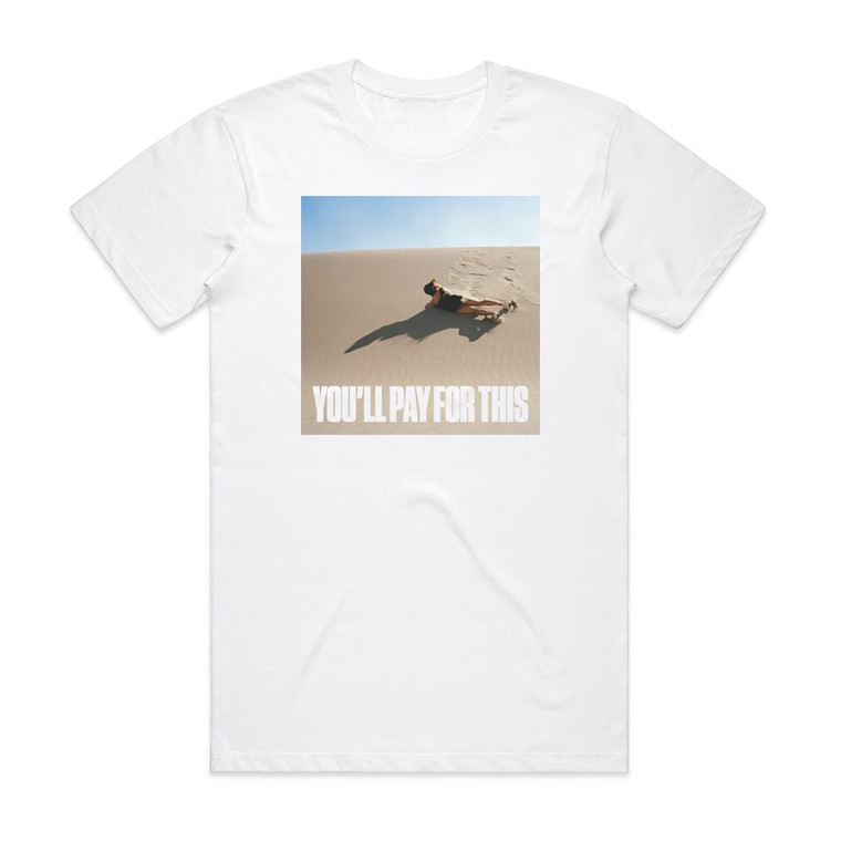 Bear Hands Youll Pay For This Album Cover T-Shirt White Bear Hands Youll Pay For This Album Cover T-Shirt White