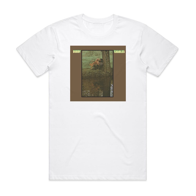 Bobby Charles Bobby Charles Album Cover T-Shirt White
