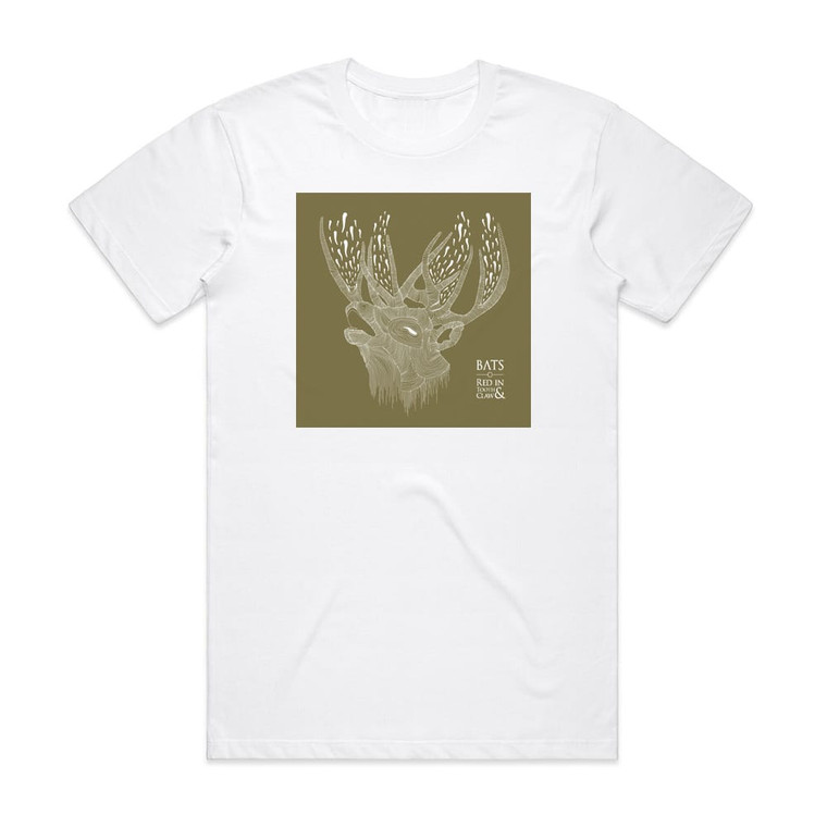 BATS Red In Tooth Claw Album Cover T-Shirt White