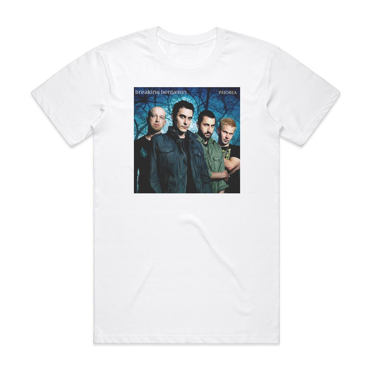 Breaking Benjamin Phobia 2 Album Cover T-Shirt White