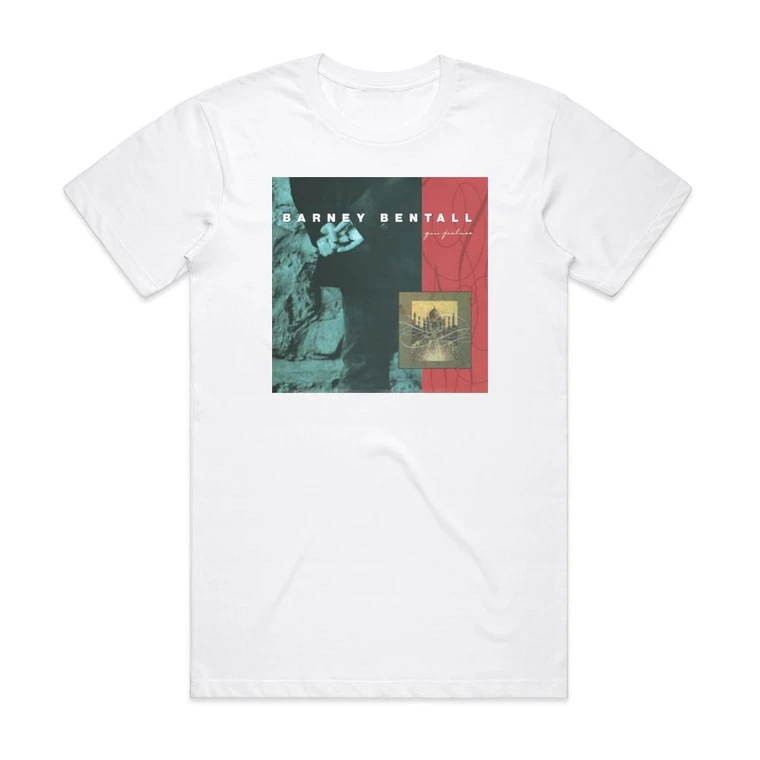 Barney Bentall Gin Palace Album Cover T-Shirt White