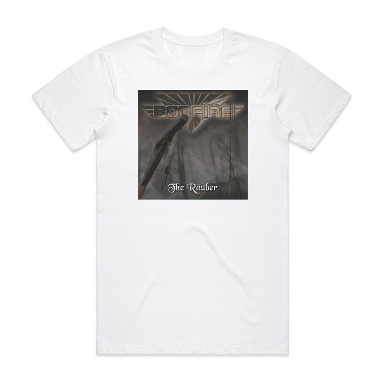 Bonfire The Ruber Album Cover T-Shirt White