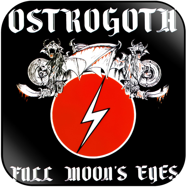 Ostrogoth Full Moons Eyes Album Cover Sticker