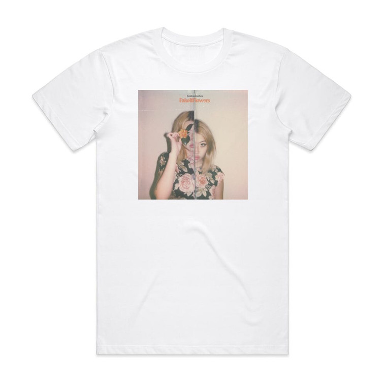 Beabadoobee Fake It Flowers Album Cover T-Shirt White