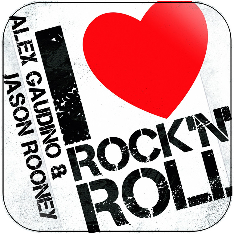 Alex Gaudino I Love Rock N Roll Album Cover Sticker
