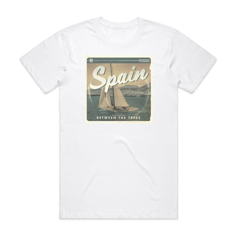 Between the Trees Spain Album Cover T-Shirt White
