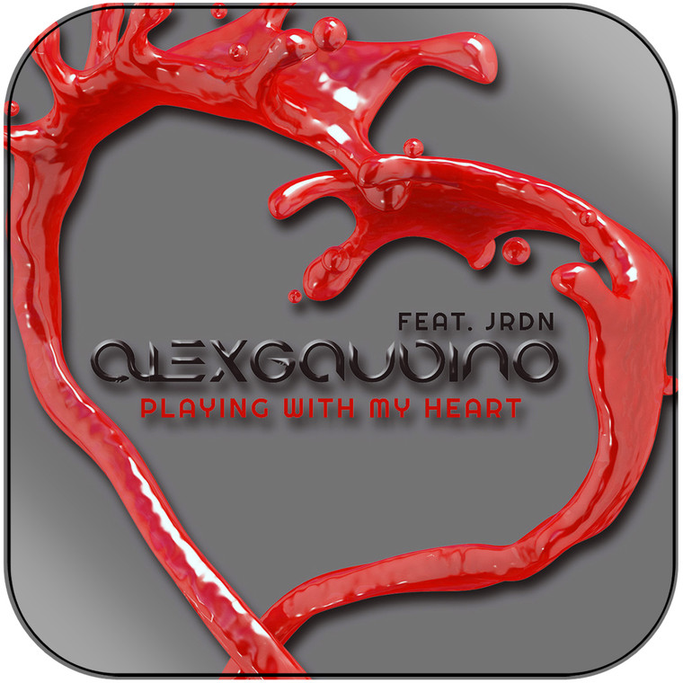 Alex Gaudino Playing With My Heart-2 Album Cover Sticker