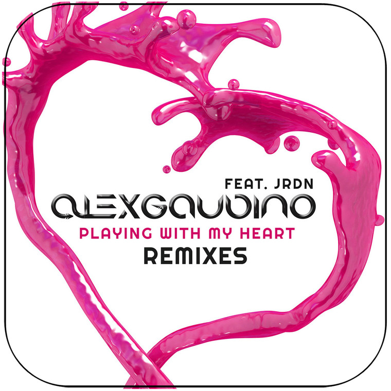 Alex Gaudino Playing With My Heart-3 Album Cover Sticker
