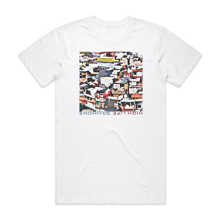 Brian Eno High Life Album Cover T-Shirt White