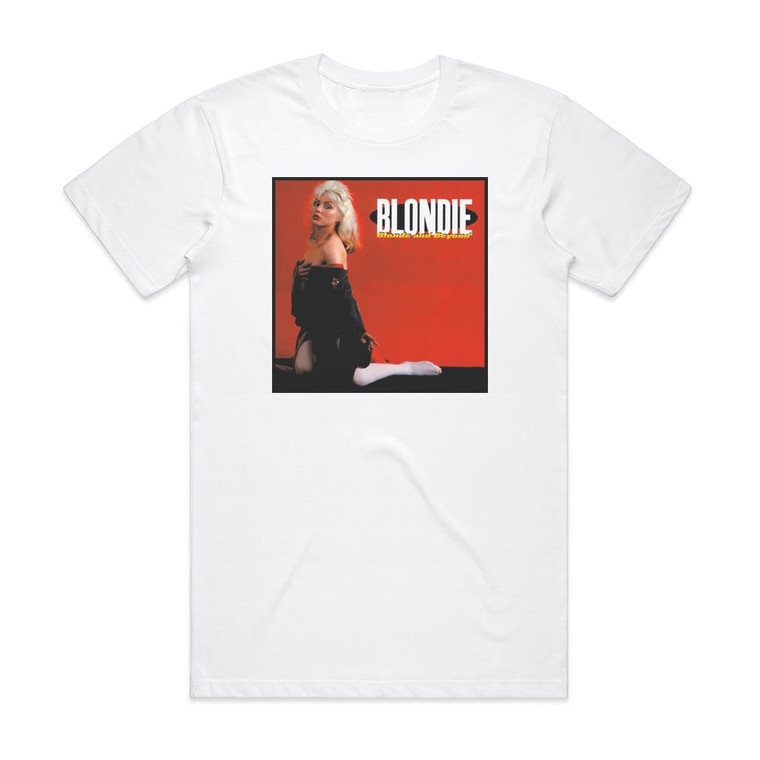 Blondie Blonde And Beyond Album Cover T-Shirt White