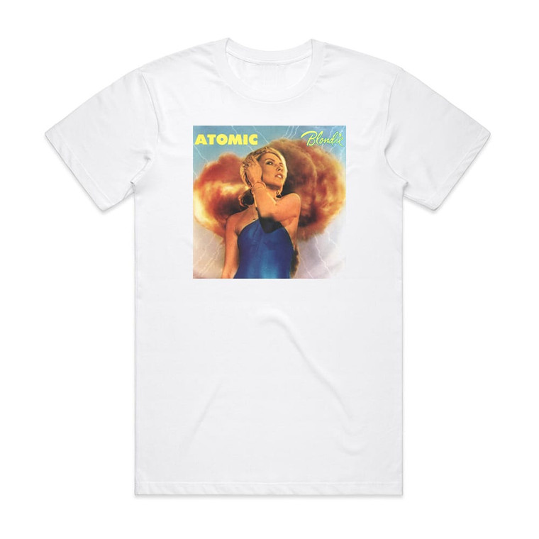 Blondie Atomic 8 Album Cover T-Shirt White