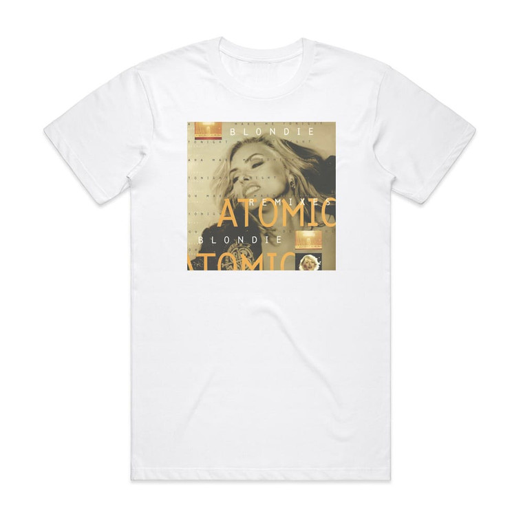 Blondie Atomic 9 Album Cover T-Shirt White