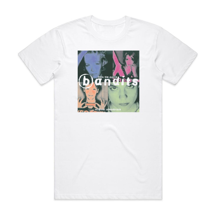 Bandits Bandits Album Cover T-Shirt White