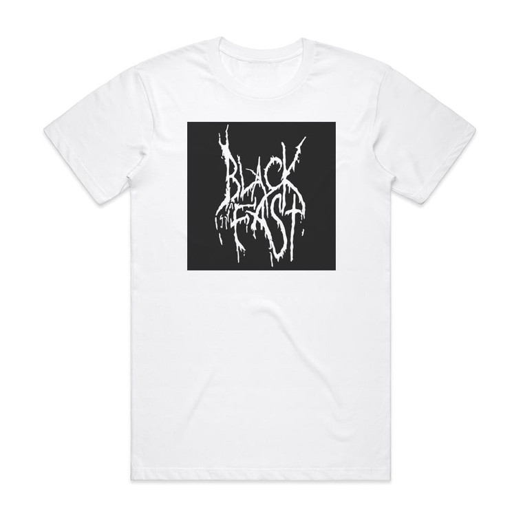 Black Fast Black Fast Album Cover T-Shirt White
