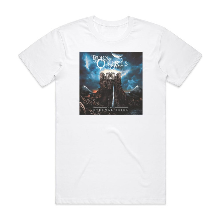 Born of Osiris The Eternal Reign Album Cover T-Shirt White