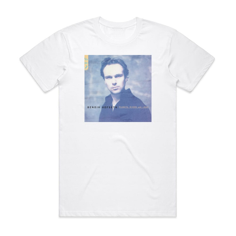 Bendik Hofseth Planets Rivers Andikea Album Cover T-Shirt White