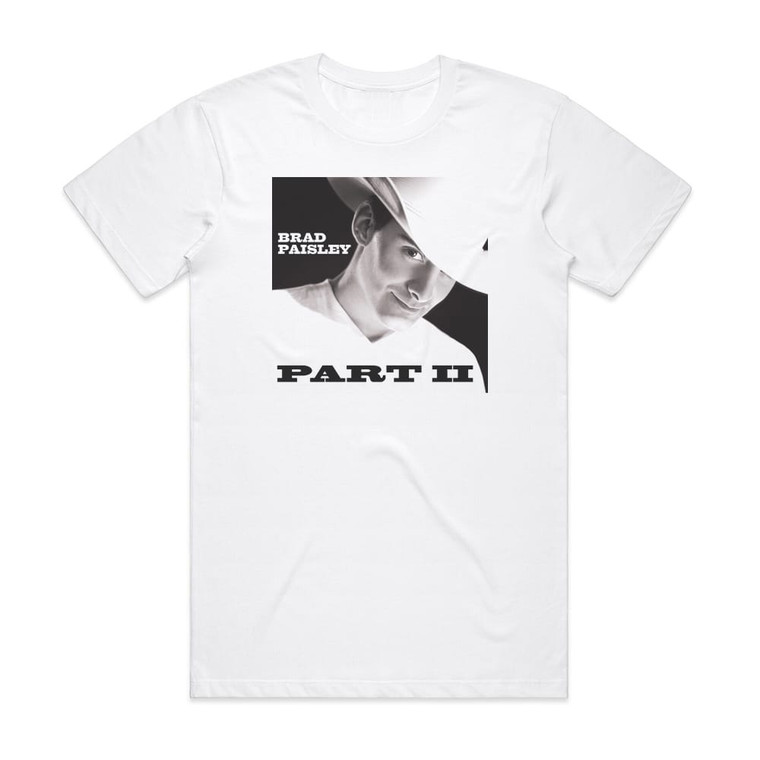 Brad Paisley Part Ii Album Cover T-Shirt White