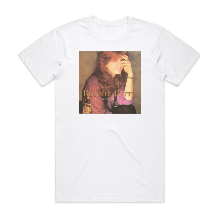 Bonnie Raitt The Bonnie Raitt Collection Album Cover T-Shirt White