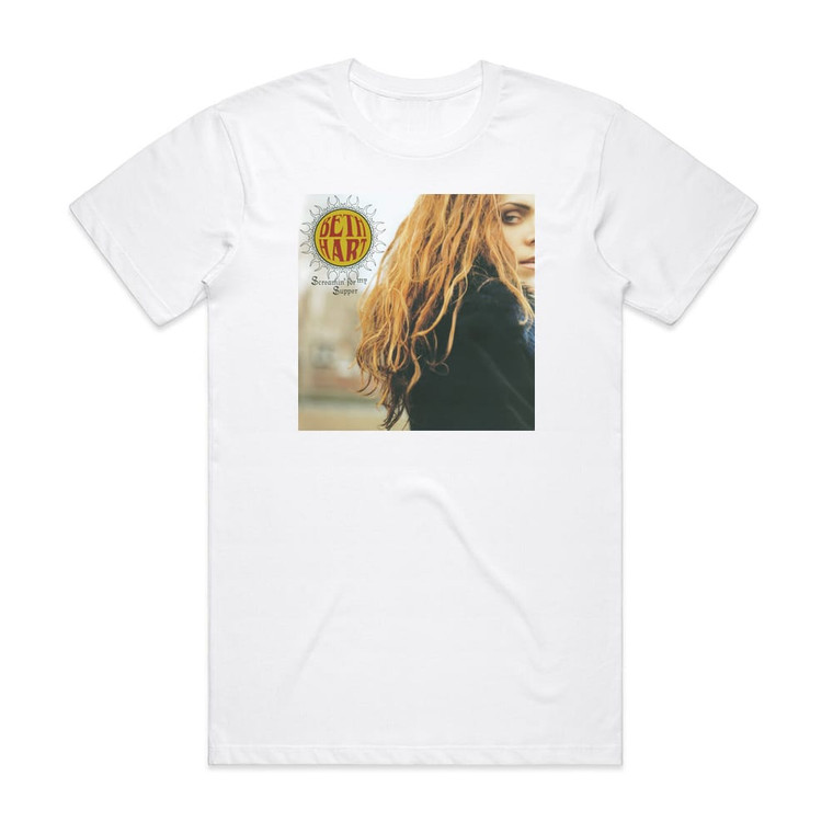 Beth Hart Screamin For My Supper Album Cover T-Shirt White