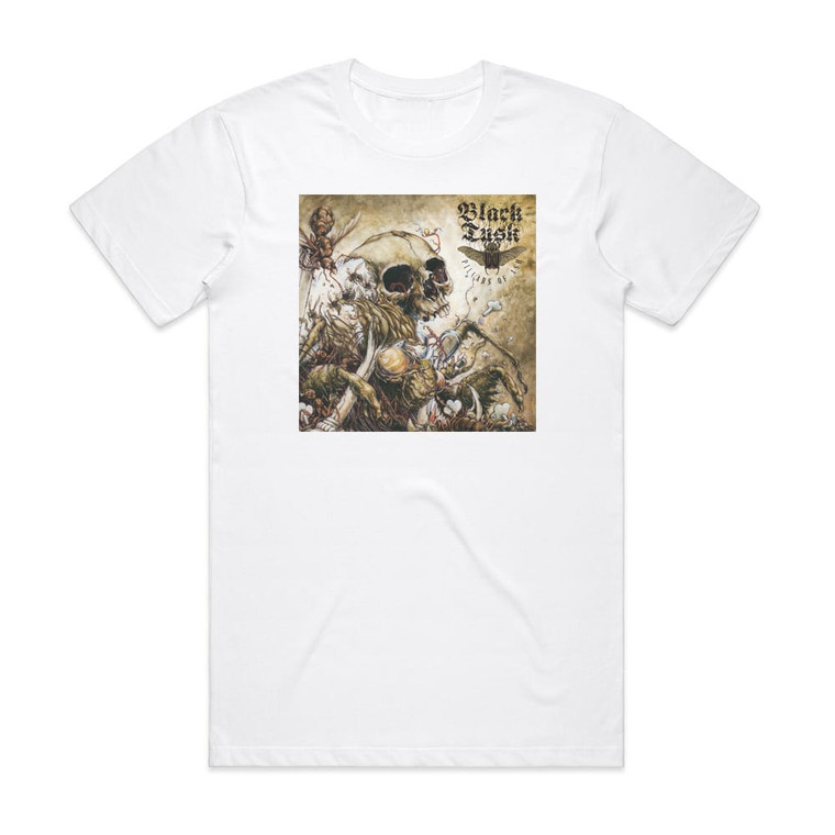Black Tusk Pillars Of Ash Album Cover T-Shirt White