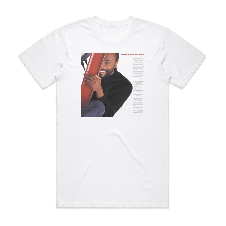 Bobby McFerrin Simple Pleasures Album Cover T-Shirt White