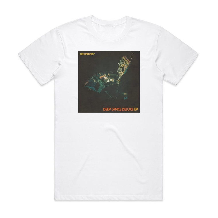 Ben Prunty Deep Space Deluxe Ep Album Cover T-Shirt White