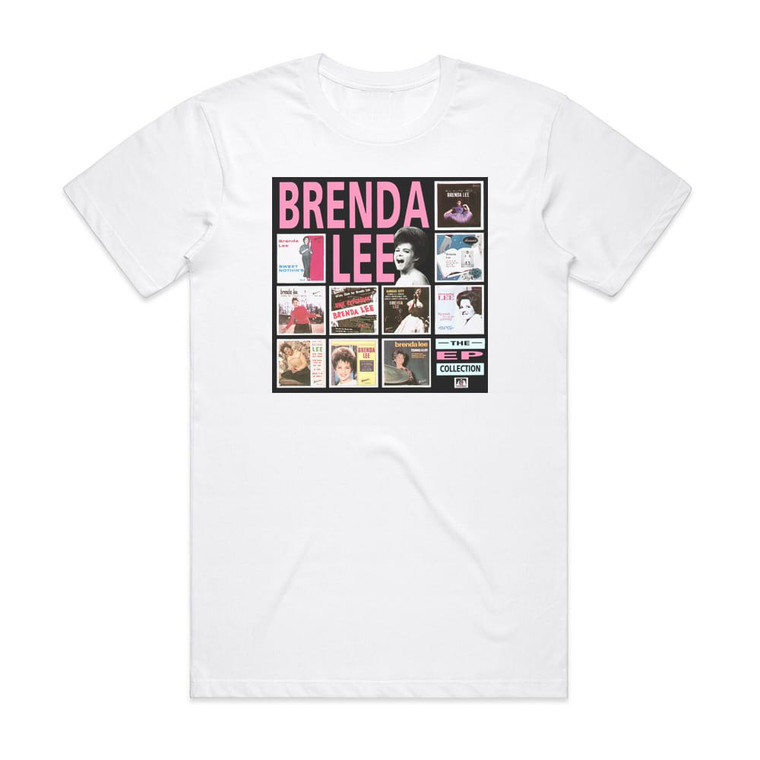 Brenda Lee The Ep Collection Album Cover T-Shirt White