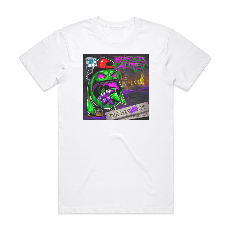 Berried Alive The Mixgrape 1 Album Cover T-Shirt White