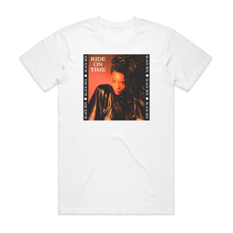 Black Box Ride On Time Album Cover T-Shirt White