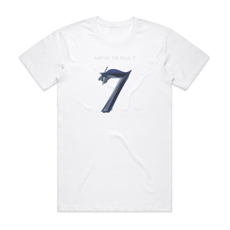 Bangtan Boys Black Swan Album Cover T-Shirt White