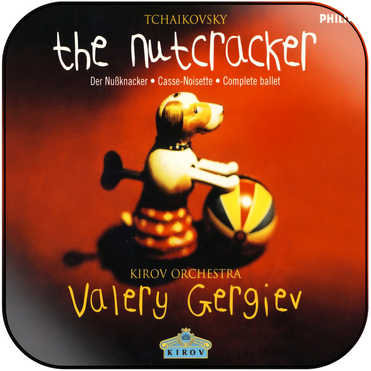 Valery Abisalovich Gergiev The Nutcracker Album Cover Sticker