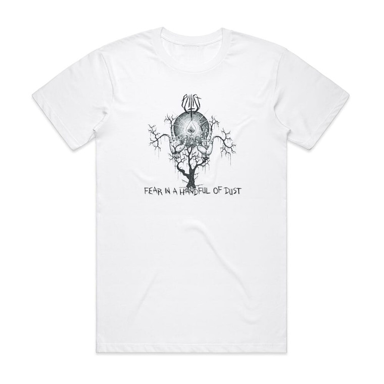 Bastard Feast Fear In A Handful Of Dust Album Cover T-Shirt White Bastard Feast Fear In A Handful Of Dust Album Cover T-Shirt White