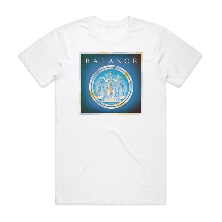 Balance Balance Album Cover T-Shirt White