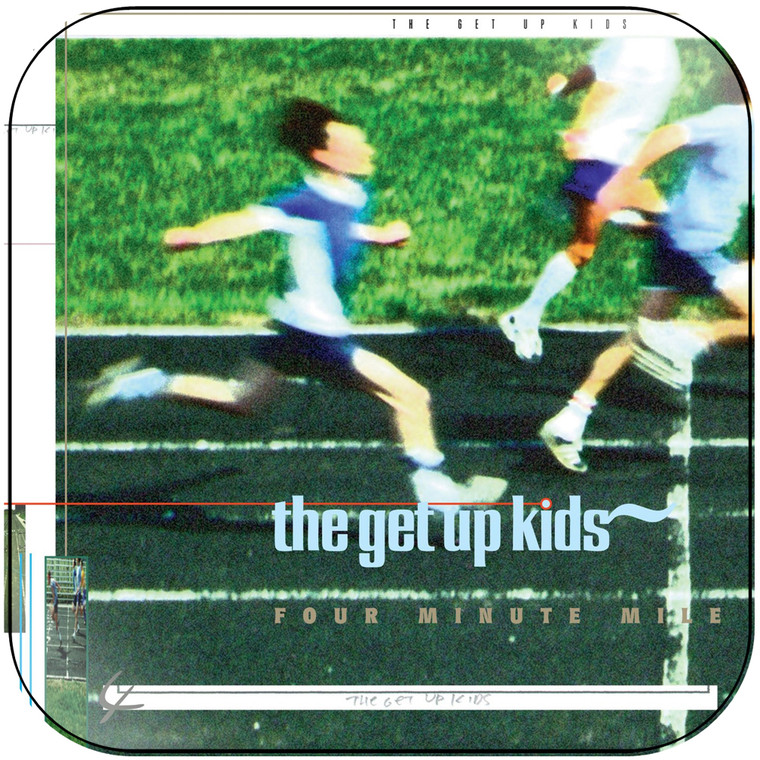 The Get Up Kids Four Minute Mile-1 Album Cover Sticker
