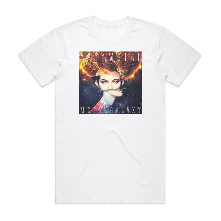 BABYMETAL Metal Galaxy 3 Album Cover T-Shirt White