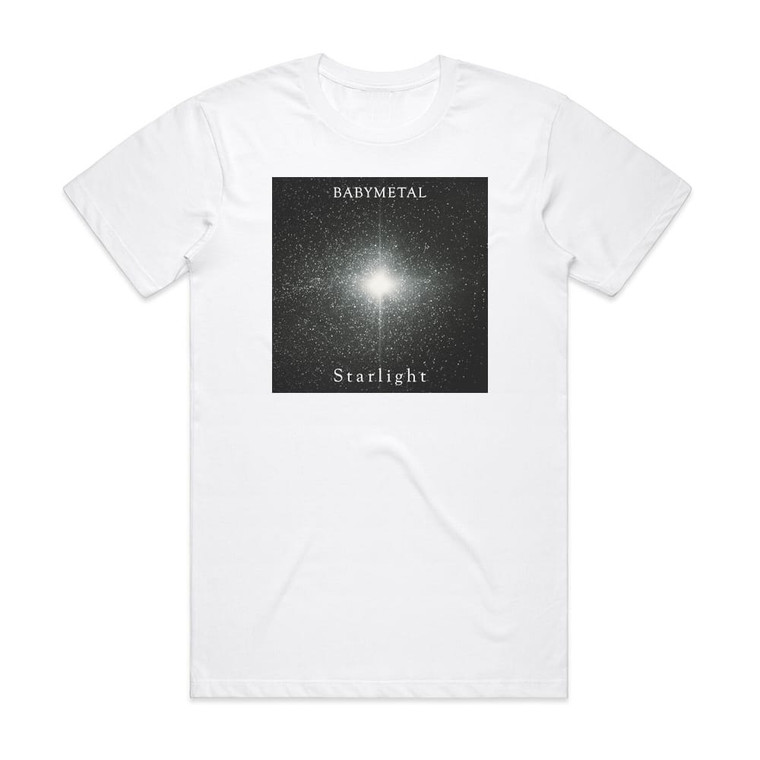 BABYMETAL Starlight Album Cover T-Shirt White