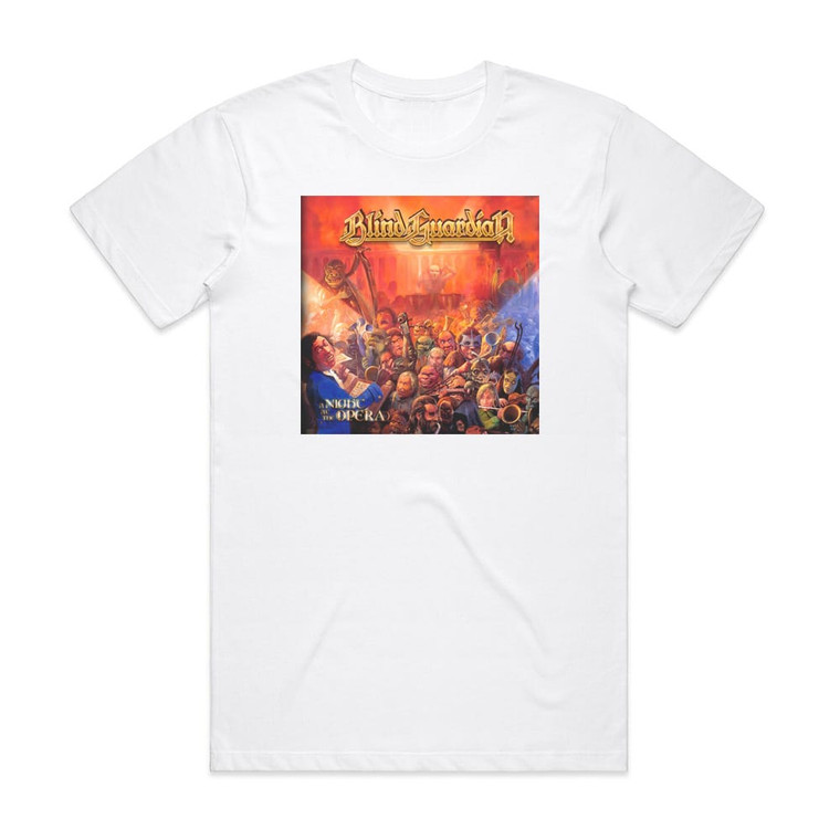 Blind Guardian A Night At The Opera Album Cover T-Shirt White