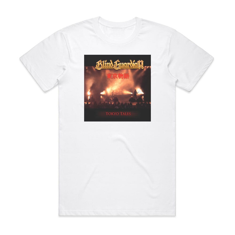Blind Guardian Tokyo Tales 1 Album Cover T-Shirt White