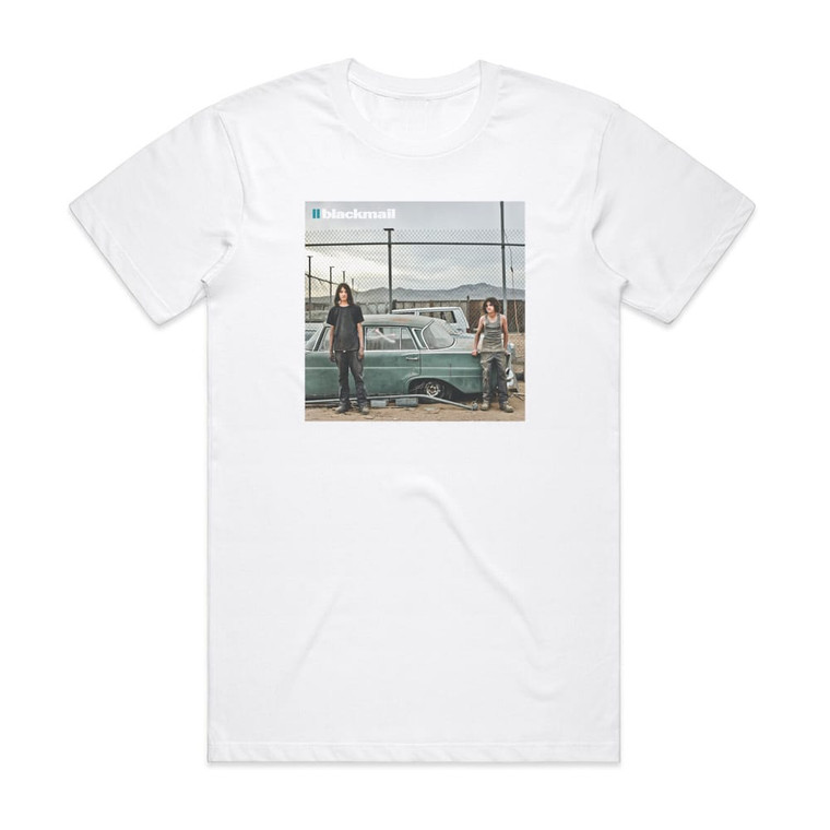 blackmail Ii Album Cover T-Shirt White