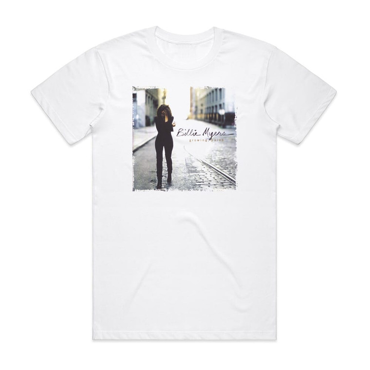 Billie Myers Growing Pains Album Cover T-Shirt White