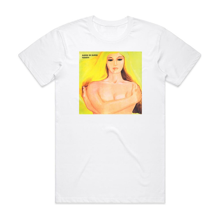 Blonde on Blonde Rebirth Album Cover T-Shirt White