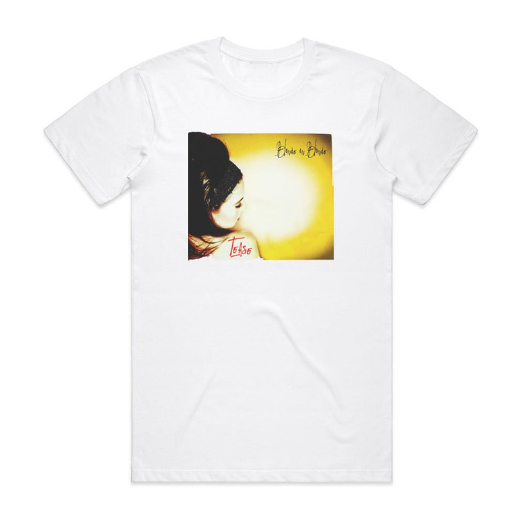 Blonde on Blonde Tease Album Cover T-Shirt White