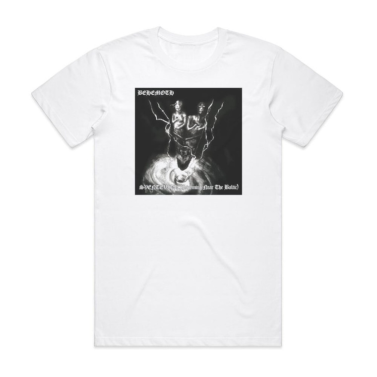 Behemoth Sventevith Storming Near The Baltic 3 Album Cover T-Shirt White