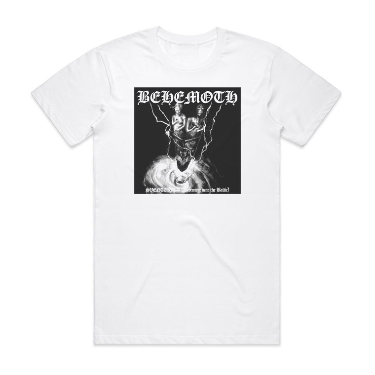 Behemoth Sventevith Storming Near The Baltic 1 Album Cover T-Shirt White