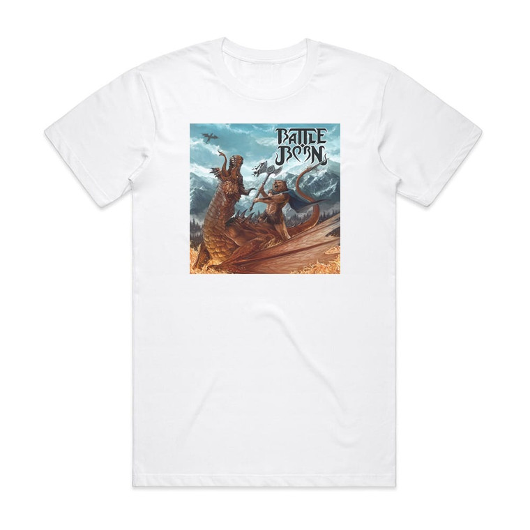 Battle Born Battle Born Album Cover T-Shirt White