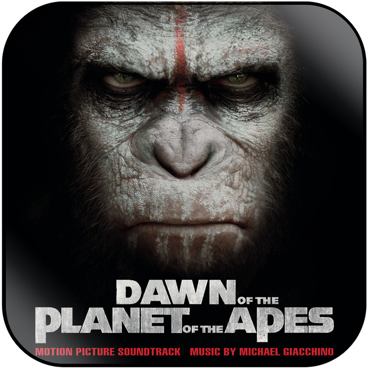 Michael Giacchino Dawn Of The Planet Of The Apes Album Cover Sticker