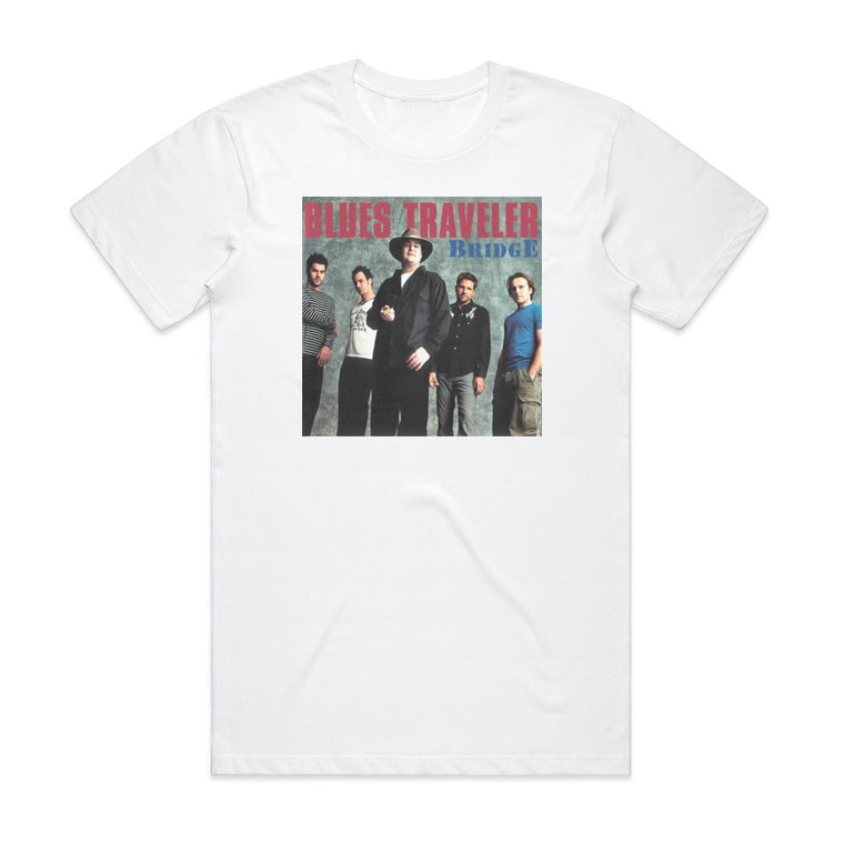 Blues Traveler Bridge Album Cover T-Shirt White