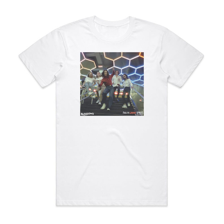 Blossoms Foolish Loving Spaces Album Cover T-Shirt White
