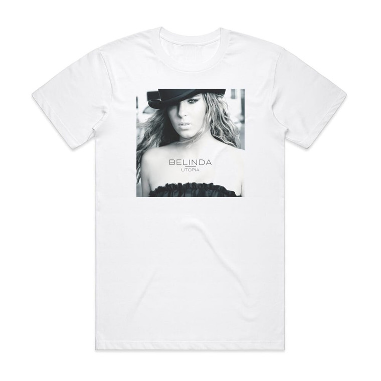 Belinda Utopa Album Cover T-Shirt White