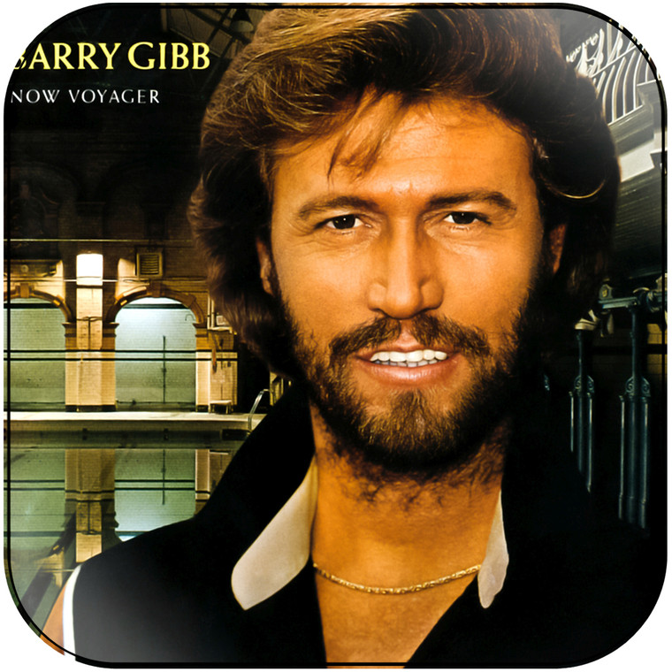 Barry Gibb Now Voyager Album Cover Sticker